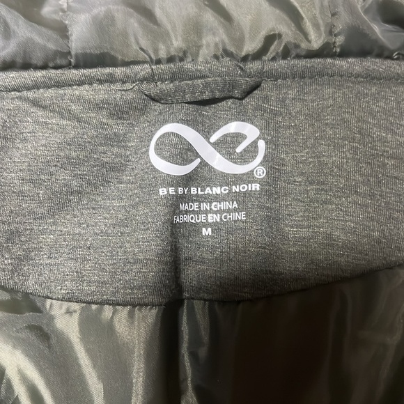 Blanc Noir Quilted Hooded Vest - Picture 6 of 8